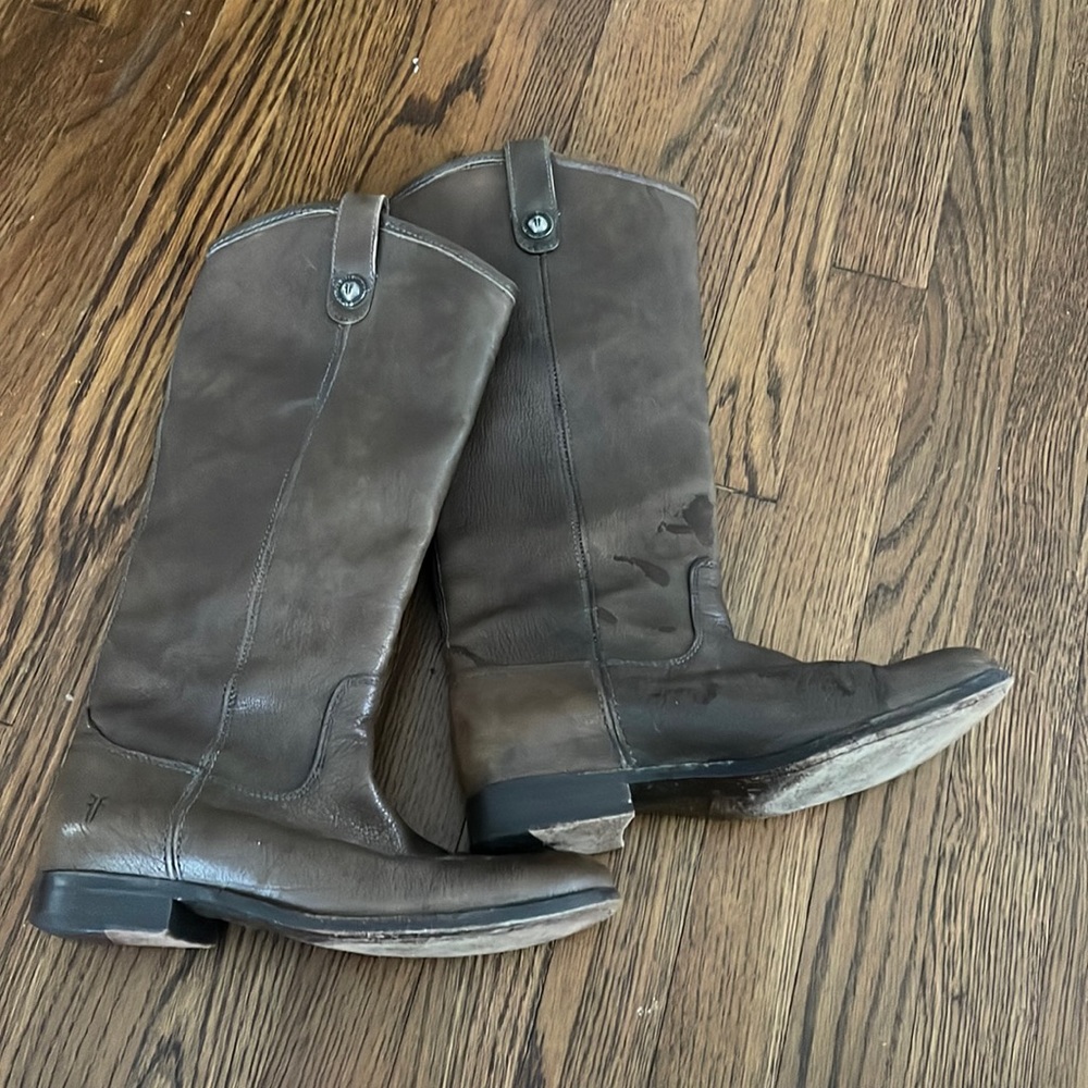 Frye Melissa Button Riding Boots